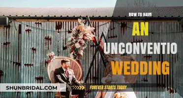 Ditch Tradition: Creative Ideas for Your Unconventional Wedding Celebration