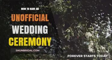 Creative Ways to Celebrate Your Love: Unofficial Wedding Ceremony Ideas