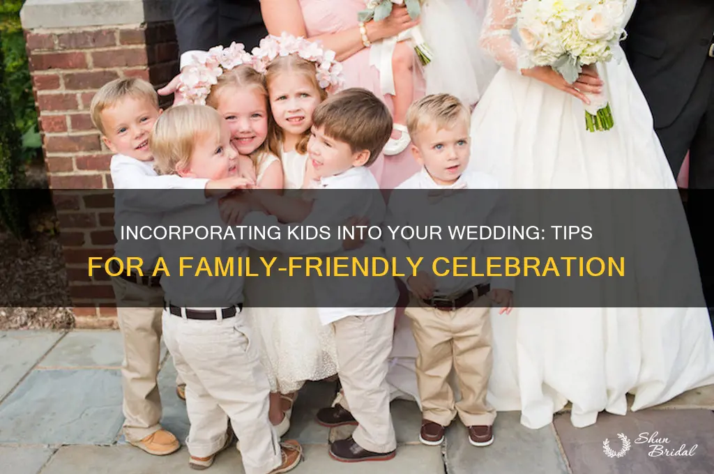 how to have children at a wedding