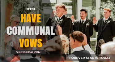 Crafting Communal Vows: A Guide to Shared Commitment and Unity