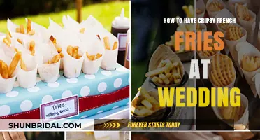 Crispy French Fries at Weddings: Tips for Perfectly Golden Bites