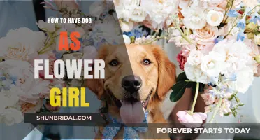 Creative Ways to Include Your Dog as a Flower Girl in Your Wedding