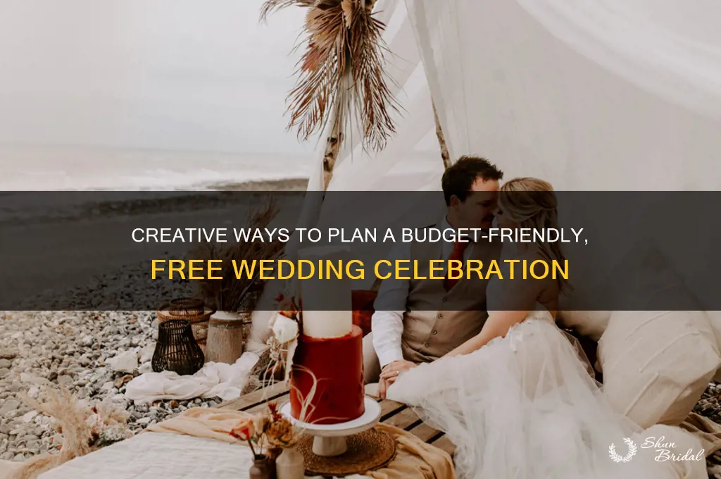 how to have free wedding