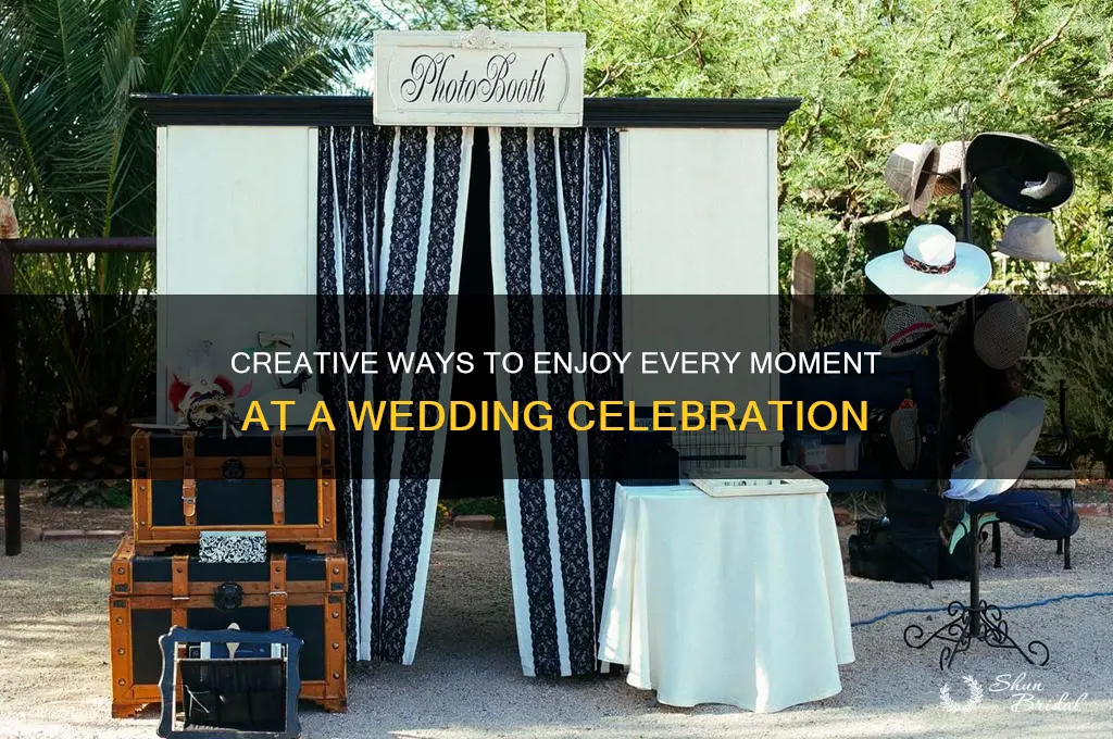 how to have fun at a wedding