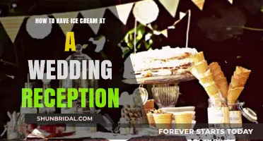 Incorporate Ice Cream at Your Wedding Reception