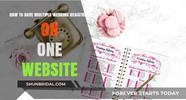 Wedding Registries: One Website, Multiple Choices
