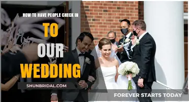 Creative Ways to Encourage Guests to Check In at Your Wedding