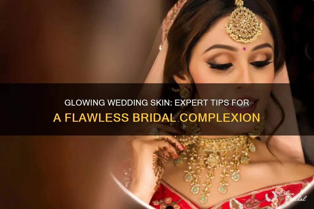 how to have perfect skin for wedding