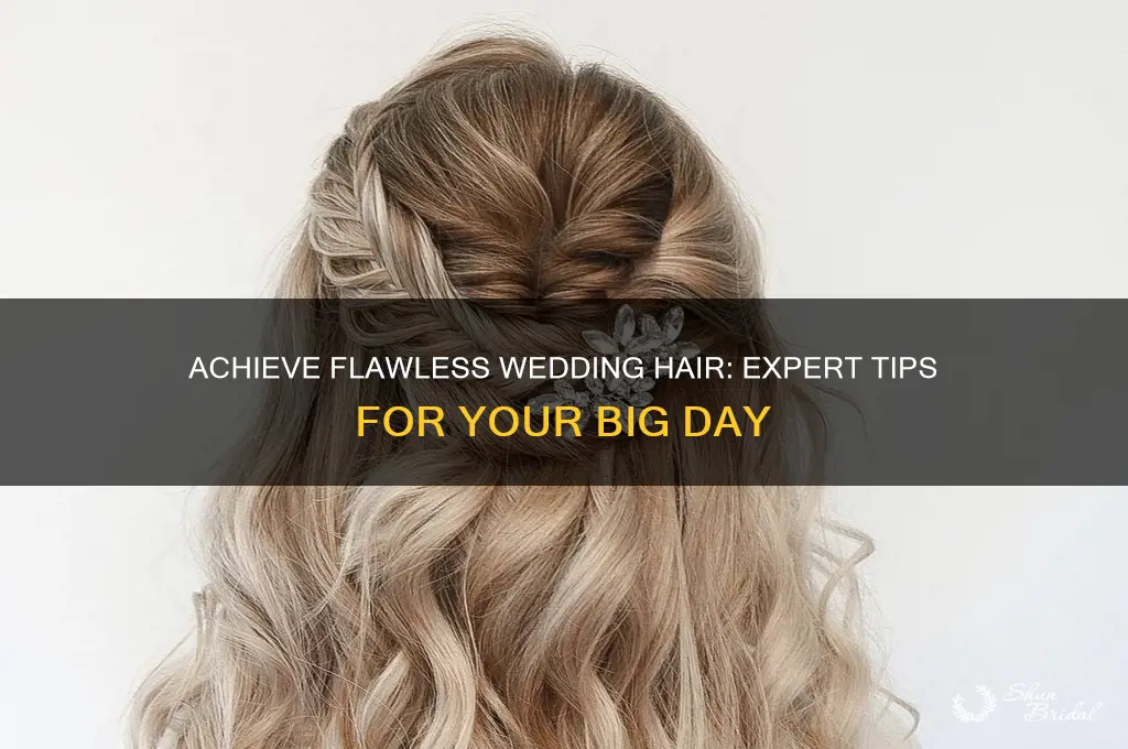 how to have perfect wedding hair