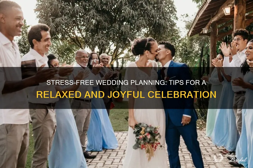 how to have relaxed wedding