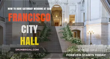 Your Perfect Saturday Wedding at San Francisco City Hall Guide