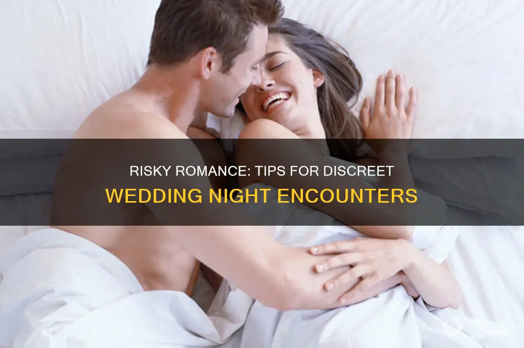 how to have sex at a wedding