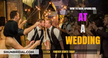 Sparkling Wedding Moments: A Guide to Incorporating Sparklers Safely