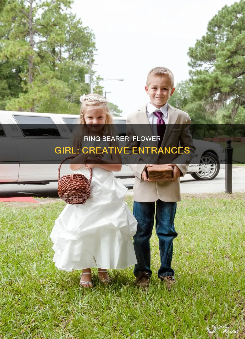 how to have the ring bearer and flower girl ideas