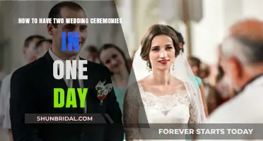 Double the Love: Planning Two Wedding Ceremonies in One Day