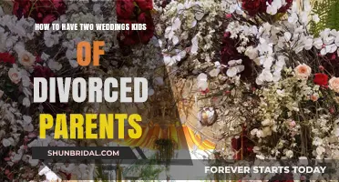 Blending Joy: Planning Two Weddings for Divorced Families' Kids