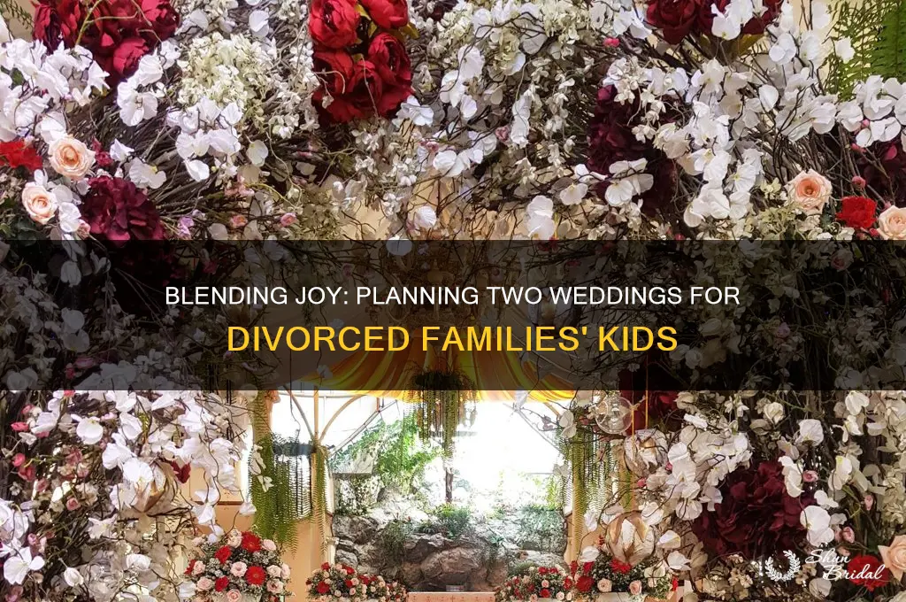 how to have two weddings kids of divorced parents