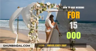 Affordable Dream Wedding: Planning a $15,000 Celebration with Style
