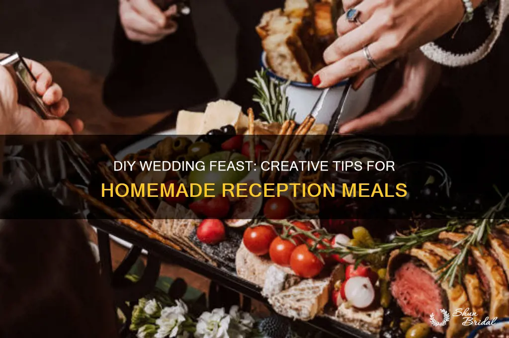 how to have wedding with diy food