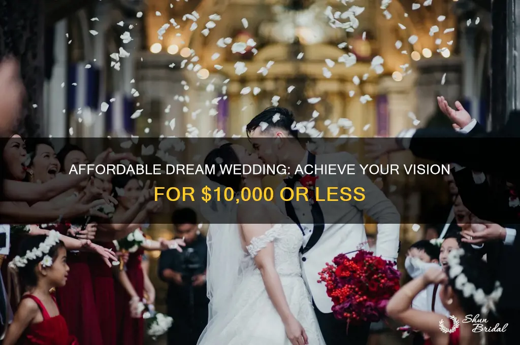 how to have your dream wedding for 10 000 dollars