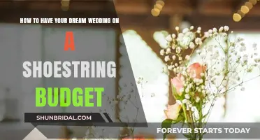 Affordable Dream Wedding: Creative Tips for a Shoestring Budget Celebration