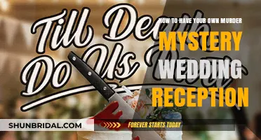 Plan a Killer Murder Mystery Wedding Reception