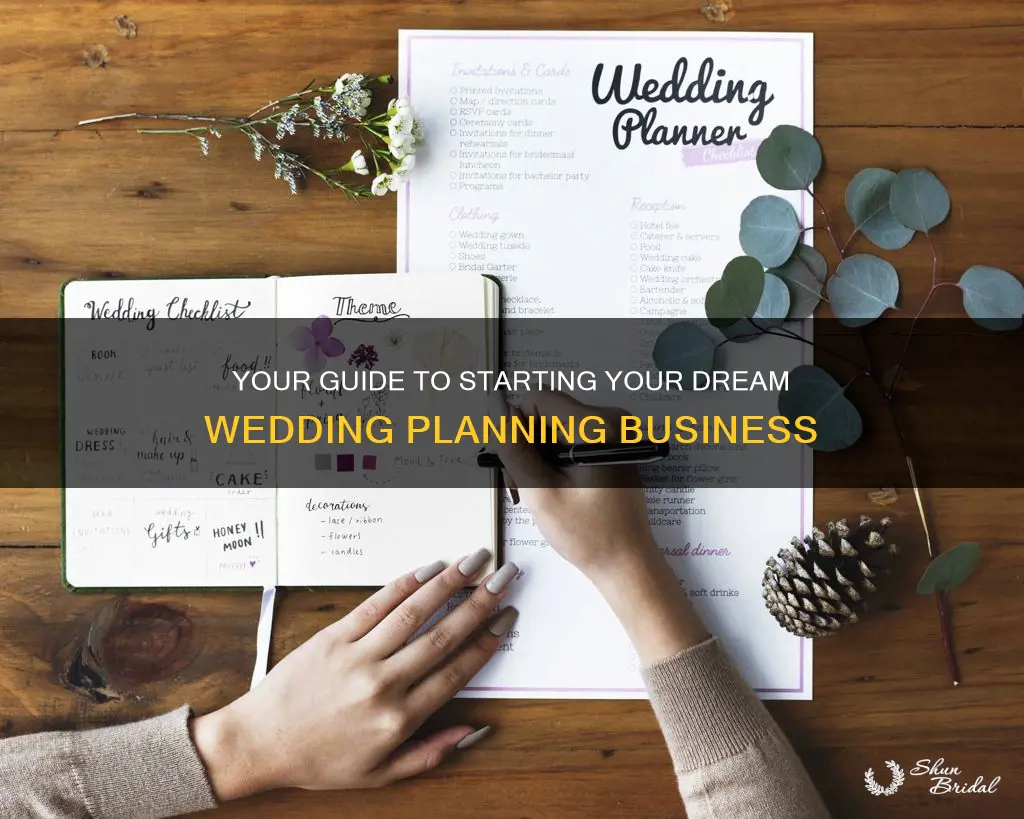 how to have your own wedding planning business