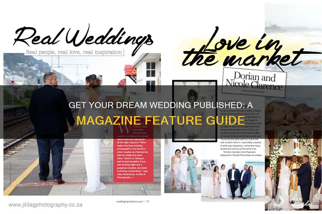 how to have your wedding featured in a magazine