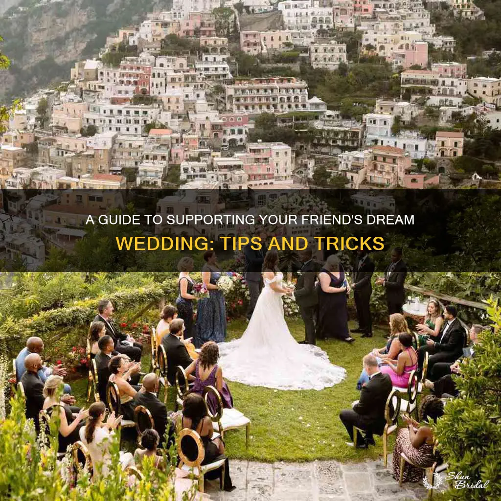 how to help a friend plan her wedding