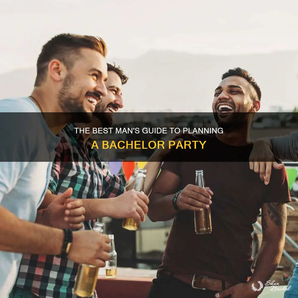 how to help best man with bachelor party