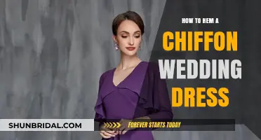 The Chiffon Wedding Dress: Hemming Secrets Revealed