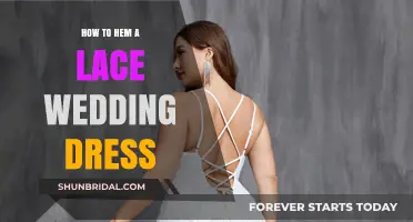 The Perfect Hem: Lace Wedding Dress Edition