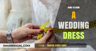 The Perfect Hem: A Guide to Wedding Dress Alterations