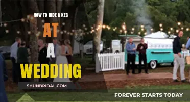 Sneaky Sips: Creative Ways to Conceal a Keg at Your Wedding