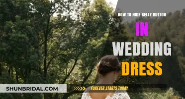 Strategies to Discreetly Hide Your Belly Button in a Wedding Dress