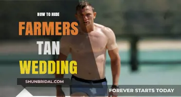 Conceal Your Farmer's Tan for Your Wedding Day: Expert Tips