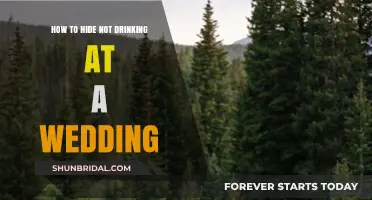 Sober Wedding Tips: How to Hide Not Drinking Gracefully
