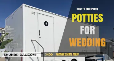 Elegant Solutions: Concealing Porta Potties for Your Dream Wedding