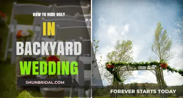 Transform Your Backyard Wedding: Creative Ways to Hide Ugly Spots