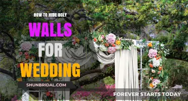 Creative Ways to Conceal Ugly Walls for Your Dream Wedding
