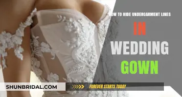 Seamless Elegance: Concealing Undergarment Lines in Your Wedding Gown