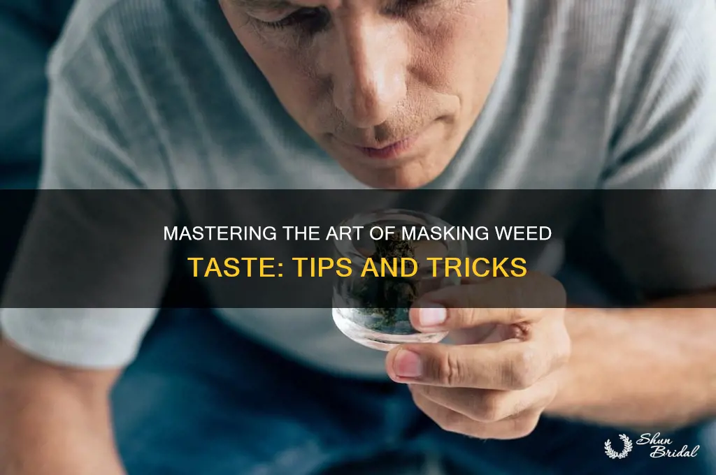 how to hide wed taste