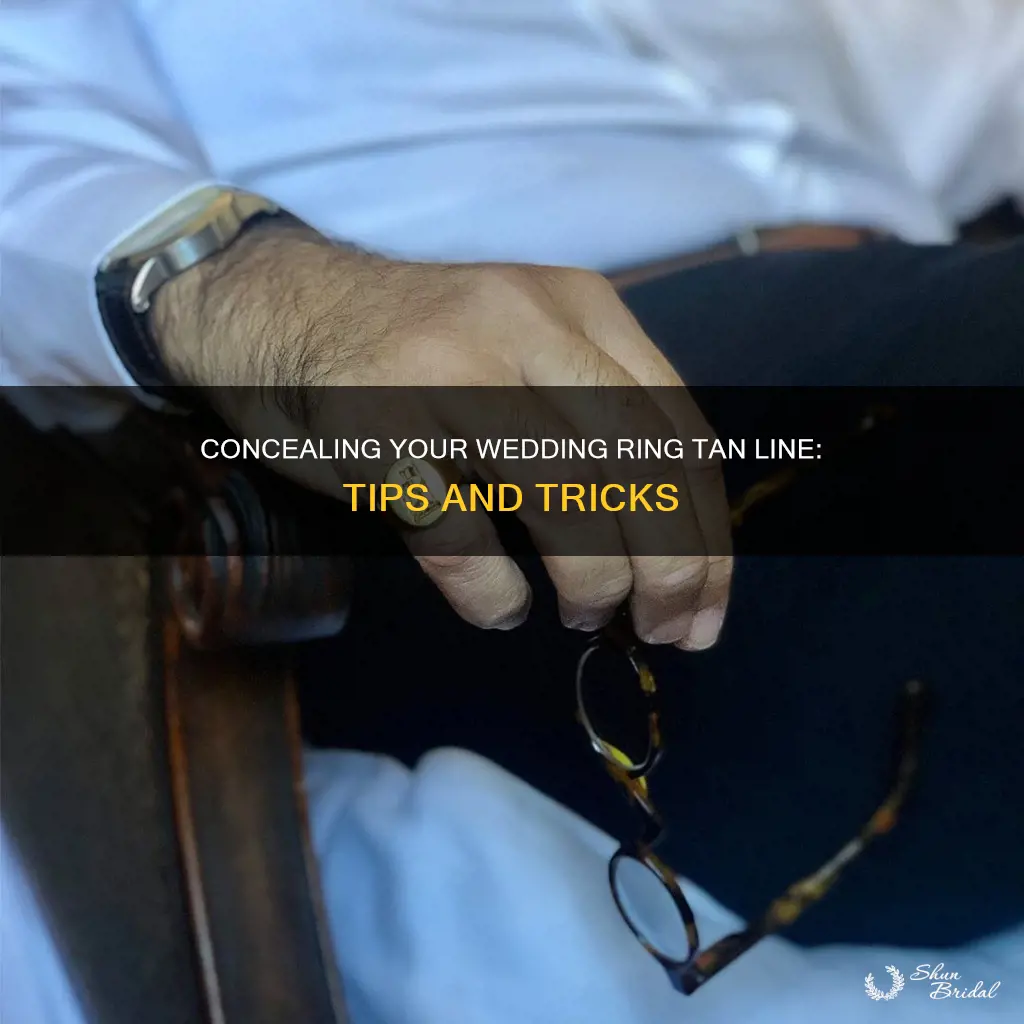 how to hide wedding ring mark