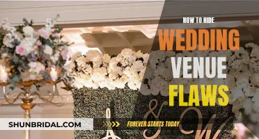 Creative Ways to Disguise Your Wedding Venue's Flaws