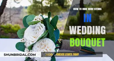 Elegant Tips to Conceal Wire Stems in Your Wedding Bouquet