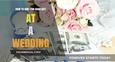 Subtle Ways to Suggest Cash Gifts for Your Wedding Celebration