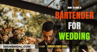 Hire a Wedding Bartender: Tips for Finding the Perfect Mixologist