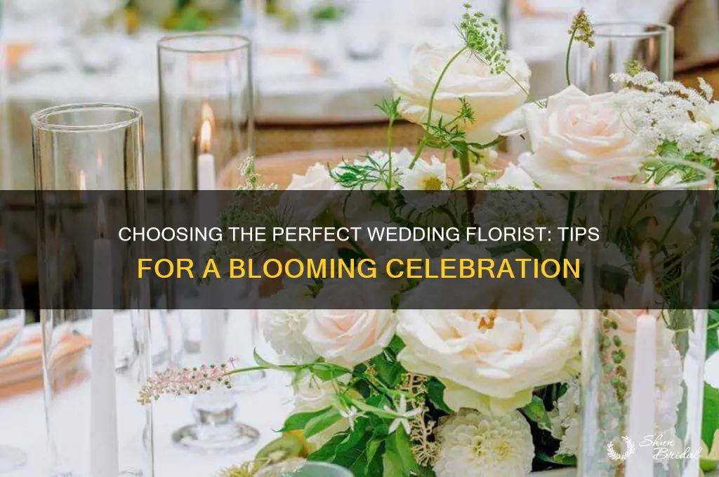 how to hire a florist for your wedding