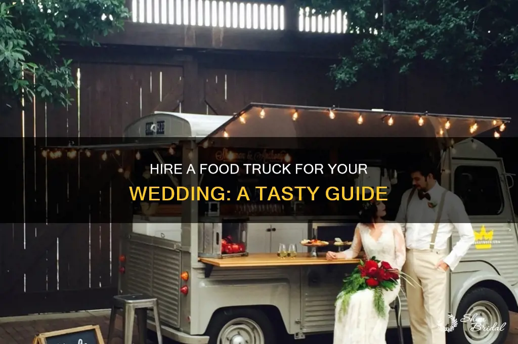 how to hire a food truck for a wedding