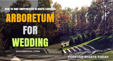 Hire the NC Arboretum Amphitheater for Your Dream Wedding